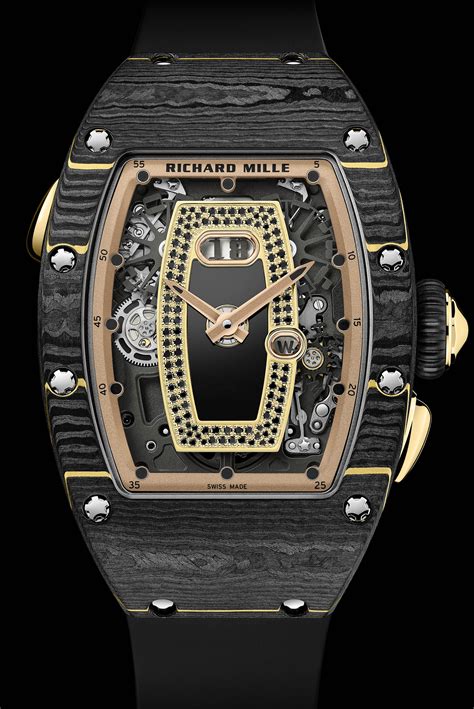 richard mille carbon tpt watch